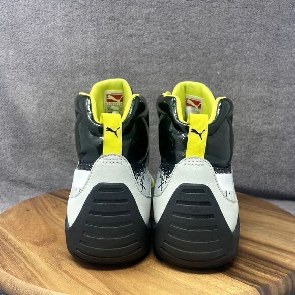 Puma Subaru Global Rallycross Graffic Shoes Black/Gray/Lime Zombie Cat Men's 13 - Picture 4 of 9